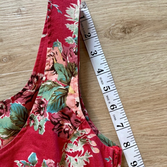 A-Line Floral Midi Dress - Picture 7 of 16